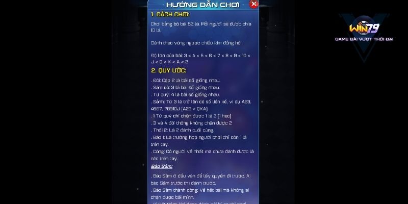Hiểu rõ luật chơi Sâm chi tiết Hiểu rõ luật chơi Sâm chi tiết