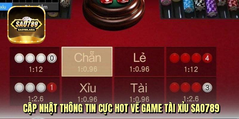 Cập nhật thông tin cực HOT về game tài xỉu Sao789 Cập nhật thông tin cực HOT về game tài xỉu Sao789