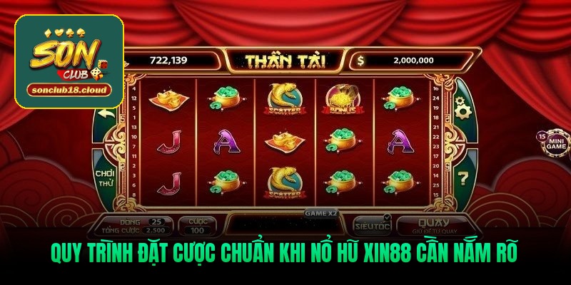Quy trình đặt cược chuẩn khi nổ hũ Xin88 cần nắm rõ Quy trình đặt cược chuẩn khi nổ hũ Xin88 cần nắm rõ