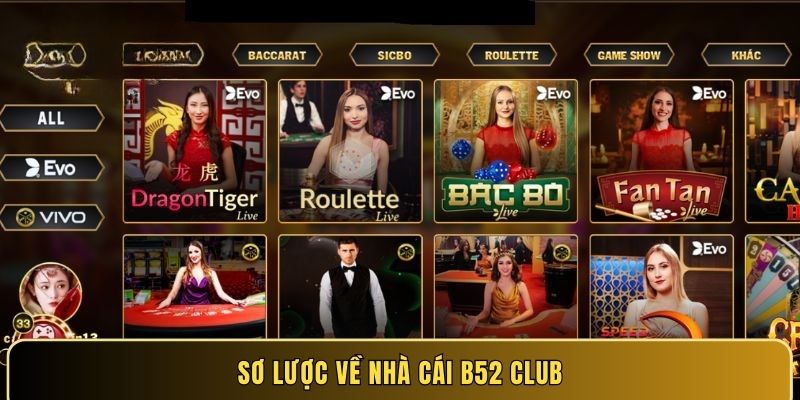 Sơ lược về nhà cái B52 Club