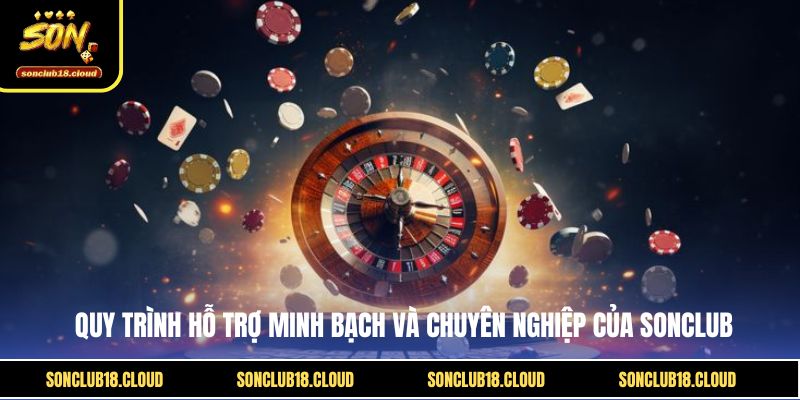 Quy trình hỗ trợ minh bạch và chuyên nghiệp của Sonclub