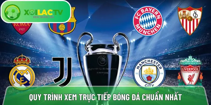 Quy trình xem trực tiếp bóng đá chuẩn nhất cho newbie tại Xoilac