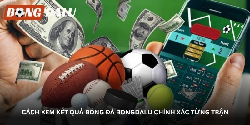 Cách xem kết quả bóng đá Bongdalu chính xác từng trận